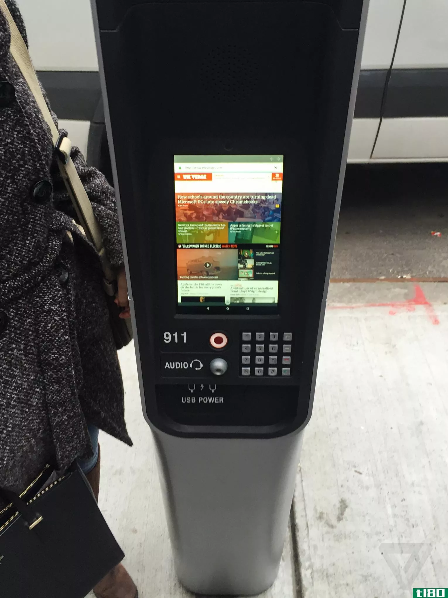纽约的公共wi-fi集线器现在有android平板电脑