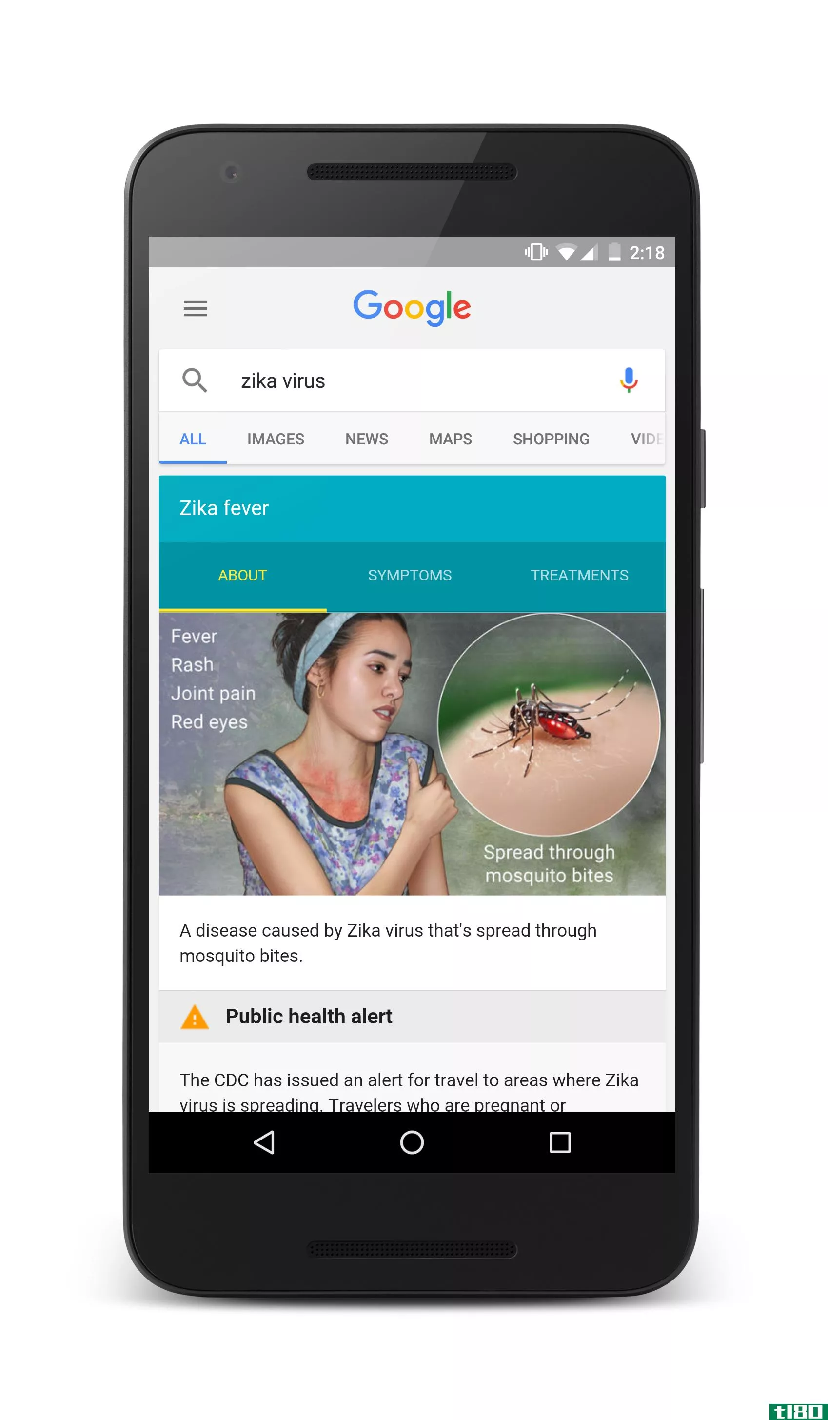 谷歌通过扩大搜索结果和地图工具打击寨卡病毒