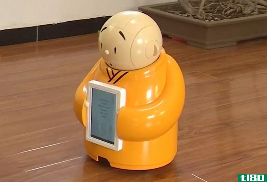 这个机器人和尚将教你佛教的智慧