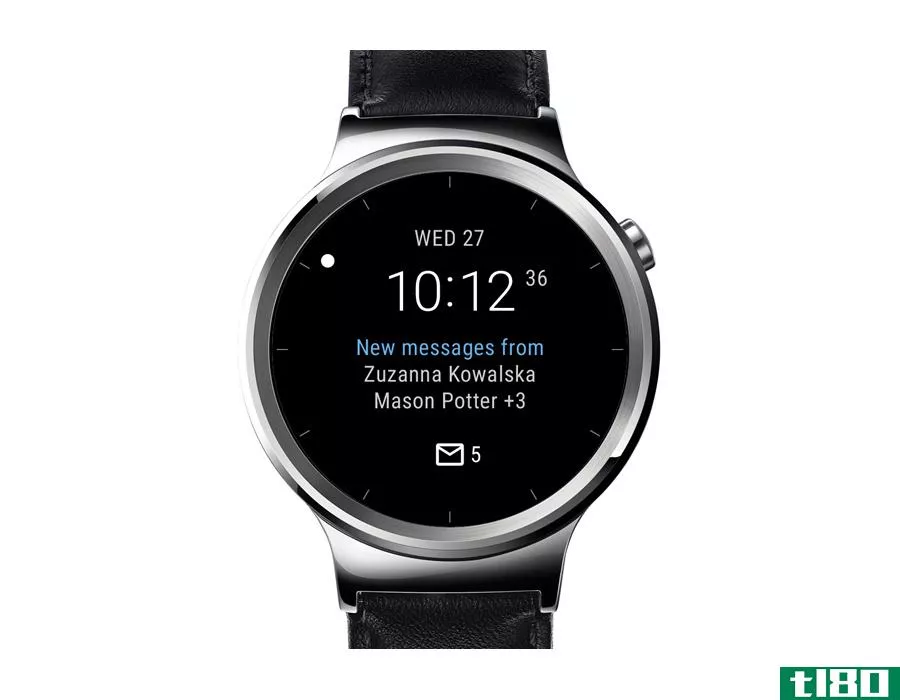 微软为android wear制作了一款功能强大的outlook手表