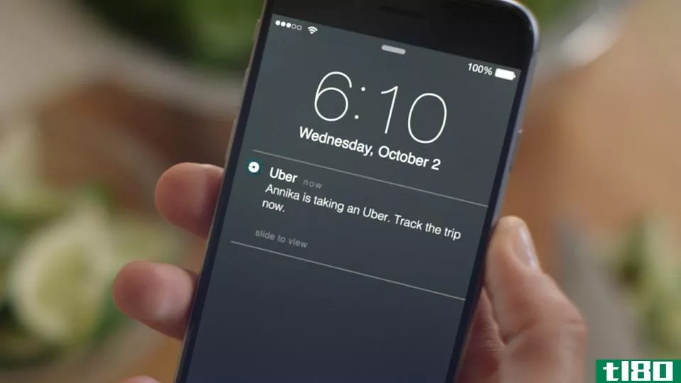 uber现在可以让一个家庭成员实时看到你在哪里旅行