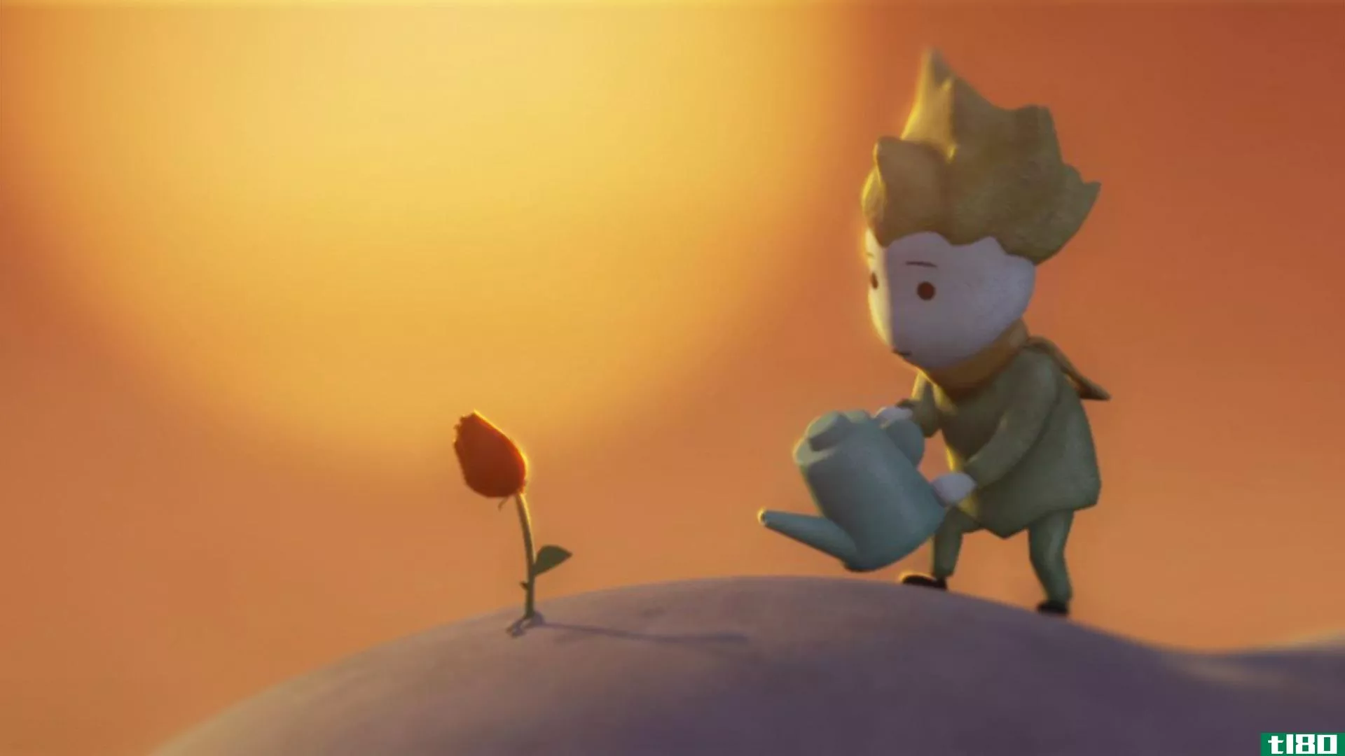 虚拟现实中的小王子就像一幅栩栩如生的立体画