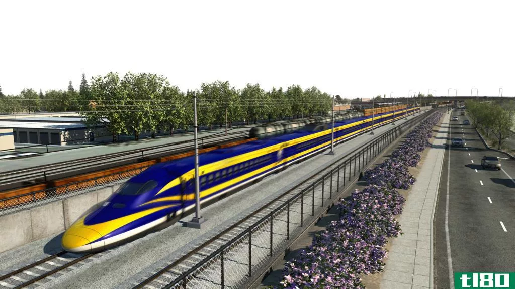 加州的子弹头列车推迟了三年，但建造成本会更低