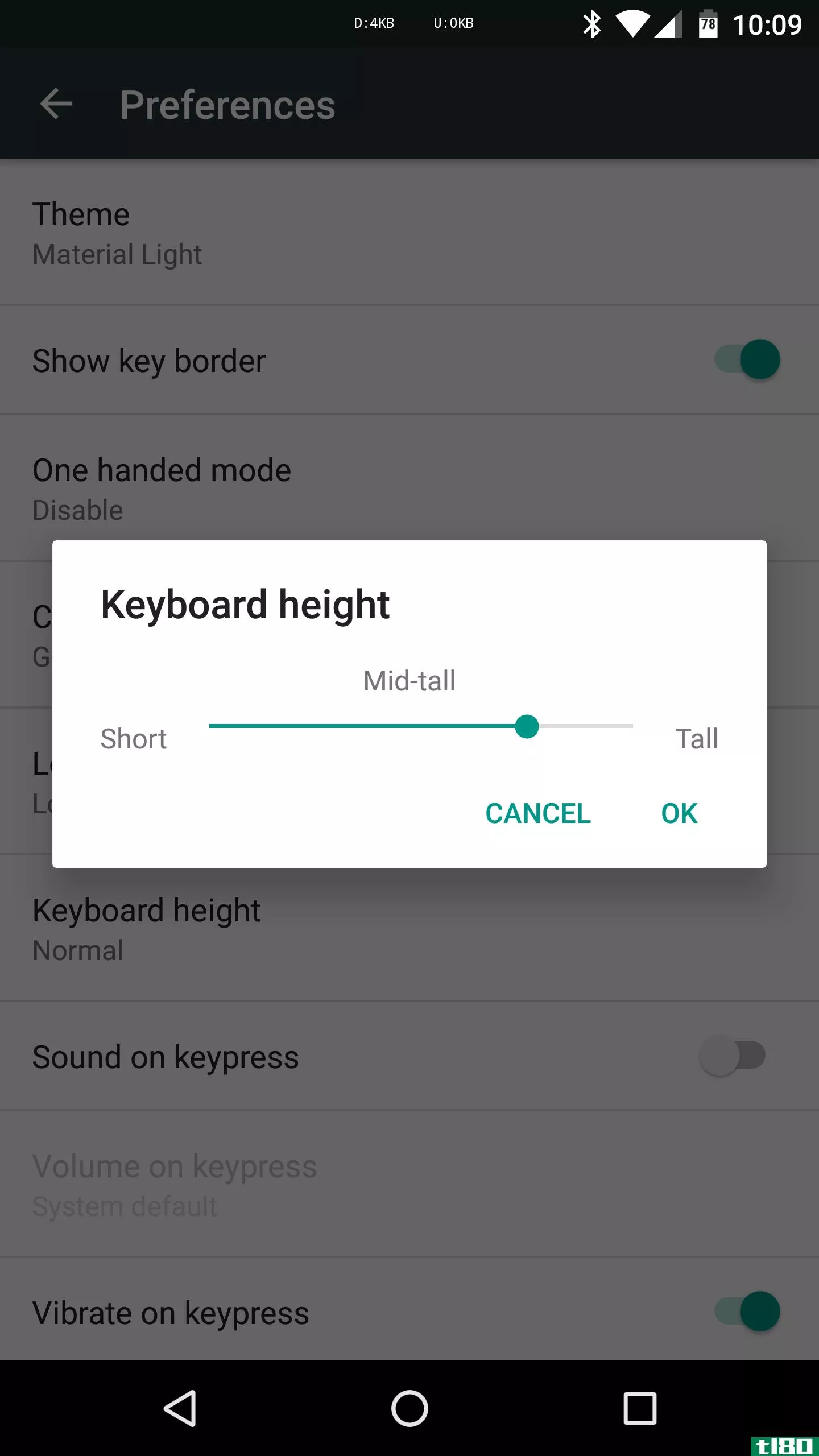 android的谷歌键盘现在有了单手模式