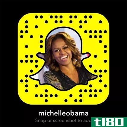 Michelle Obama Snapchat
