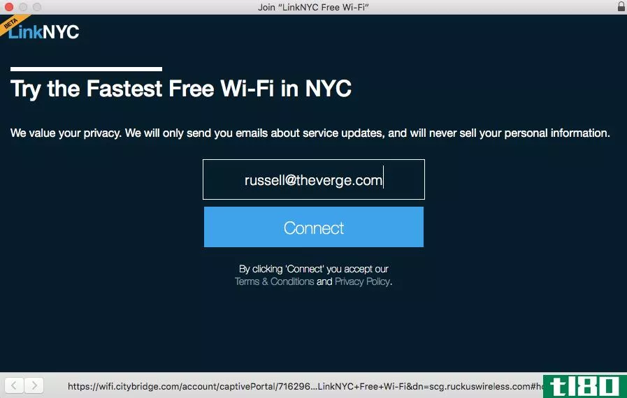 纽约首个公共wi-fi集线器现已上线