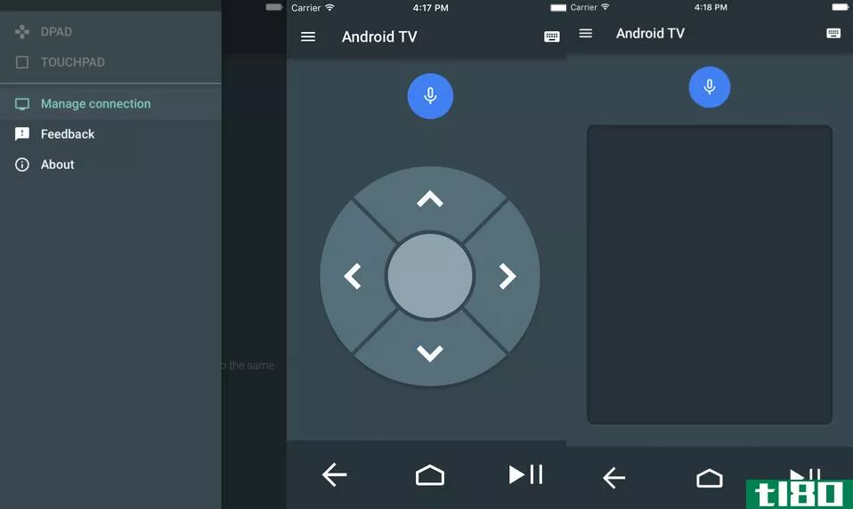 谷歌发布了一款适用于ios的android电视遥控器