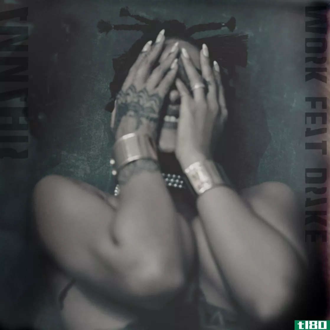 rihanna work single artwork