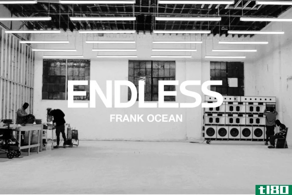 frank ocean的视觉专辑《无尽》是一个享受等待的练习