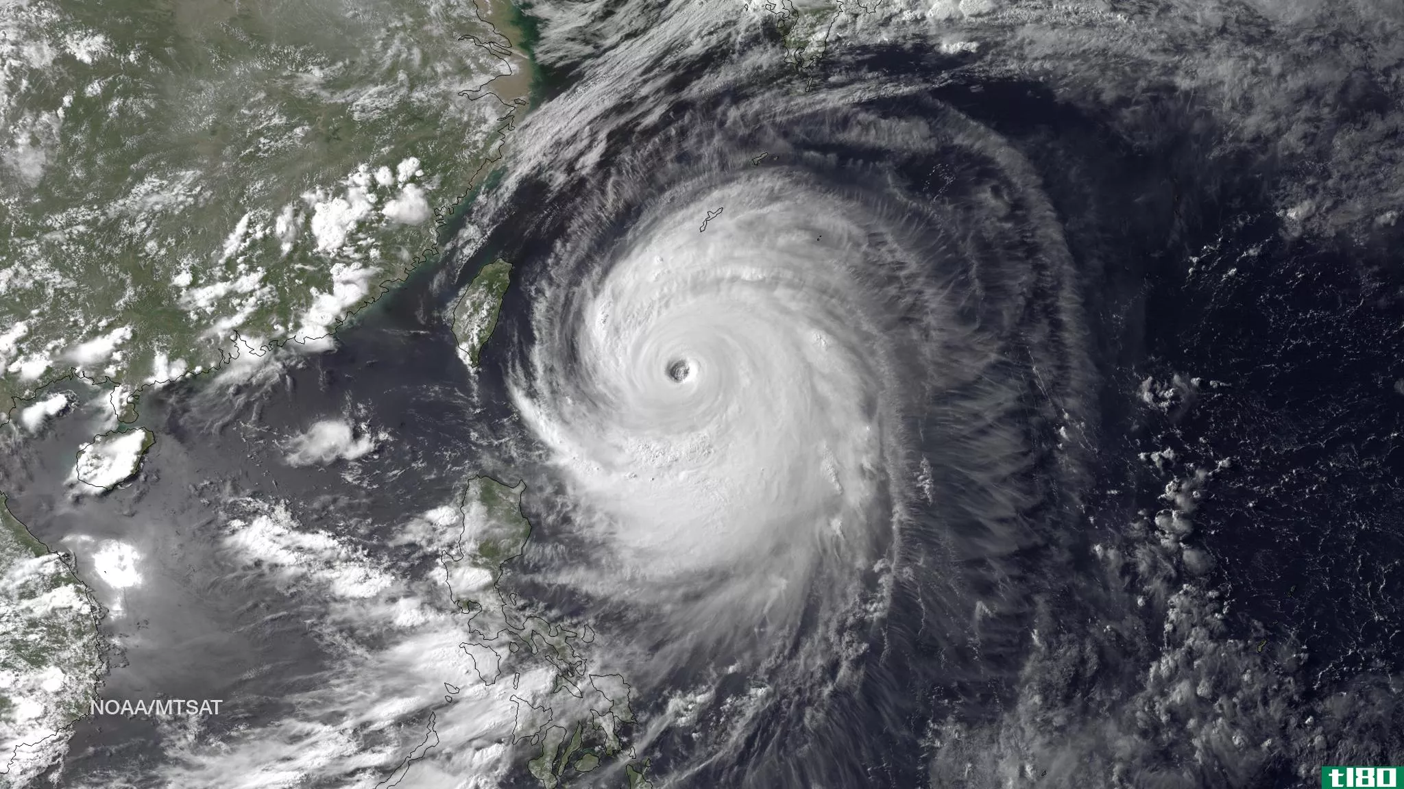 袭击中国和东南亚的台风变得更强了