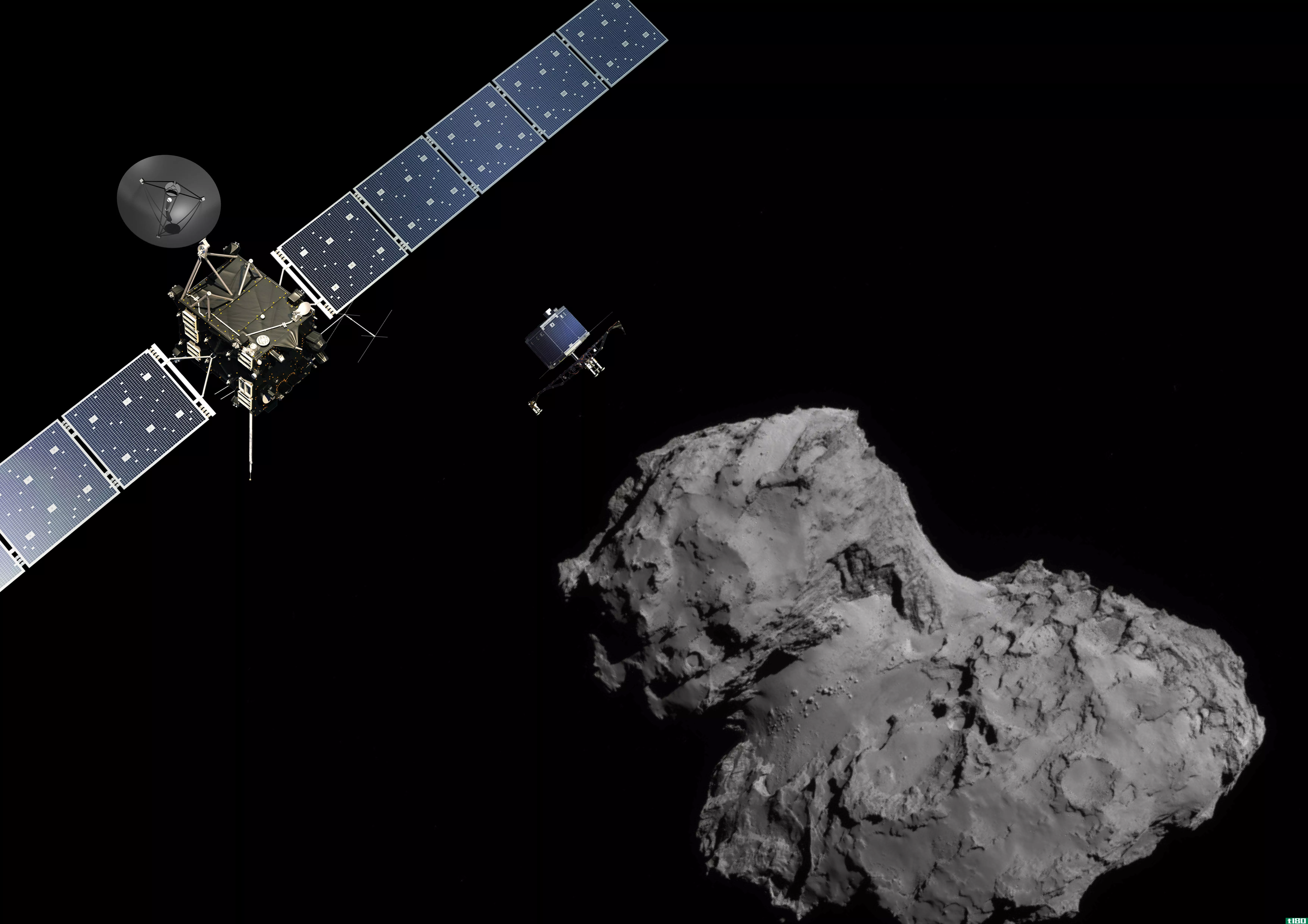 罗塞塔号将于9月30日撞上它的彗星，结束它的任务