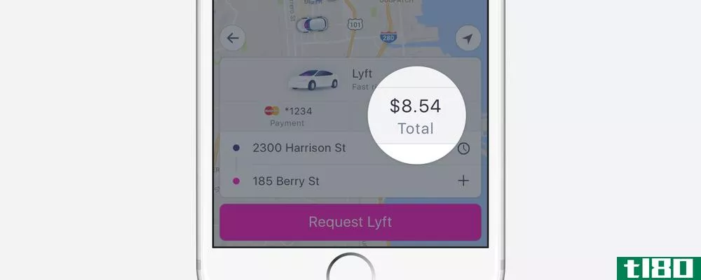 lyft现在会在你骑车前显示车费，就像uber一样