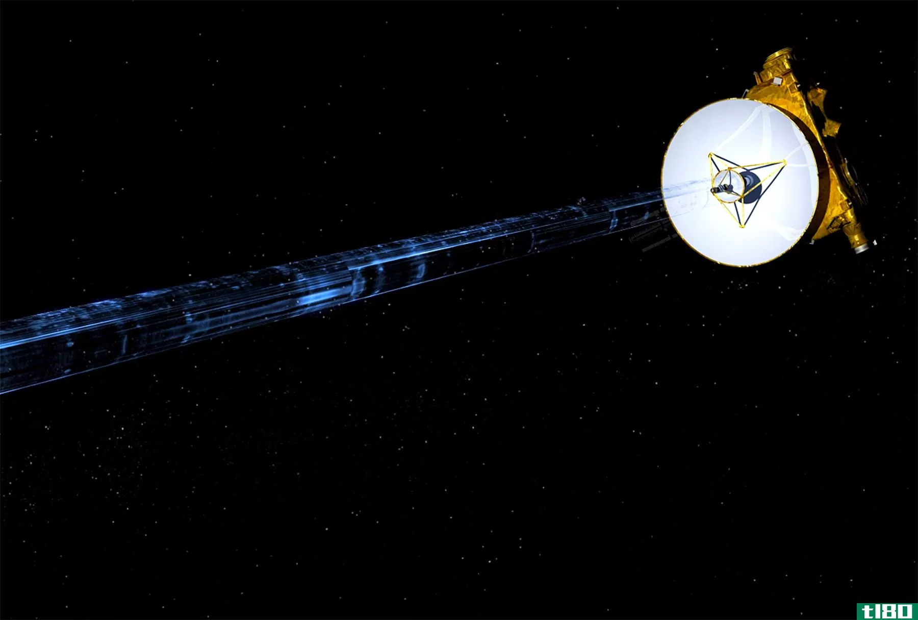 美国宇航局的新地平线号宇宙飞船刚刚发回了冥王星的最后一点数据