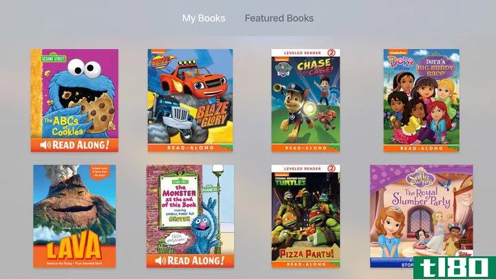 苹果新推出的iBooksStoryTime应用程序将儿童读物放到了电视屏幕上