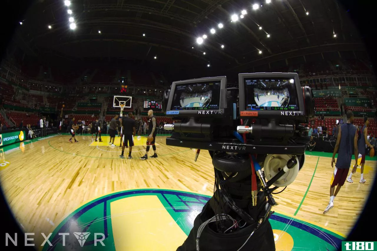 这就是在虚拟现实中观看nba篮球直播的感觉