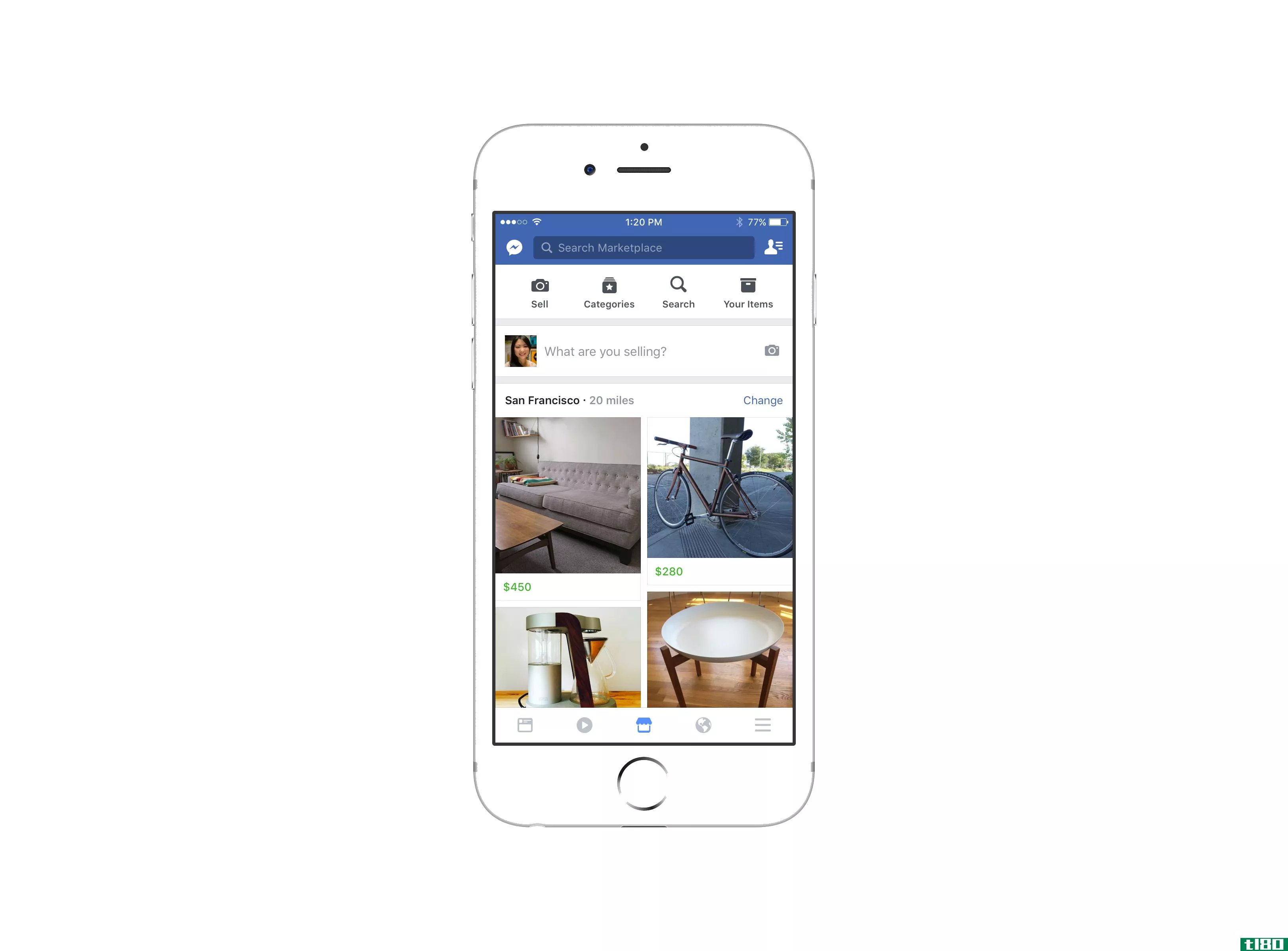 facebook推出marketplace，让您可以与附近的用户进行商品买卖