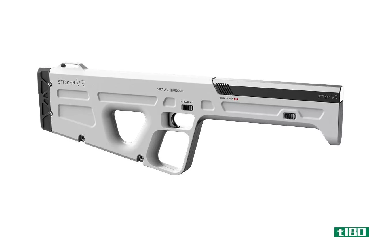 这个虚拟现实枪使用触觉反馈来模拟真实的枪声