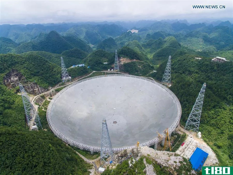 中国建造了一个30个足球场大小的射电望远镜来寻找外星人