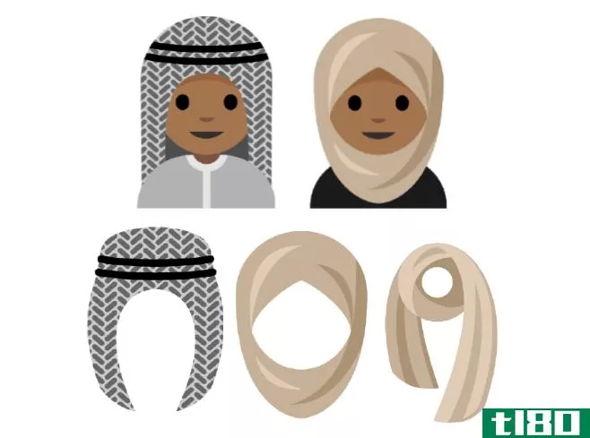 该活动呼吁为戴头巾的**提供表情符号