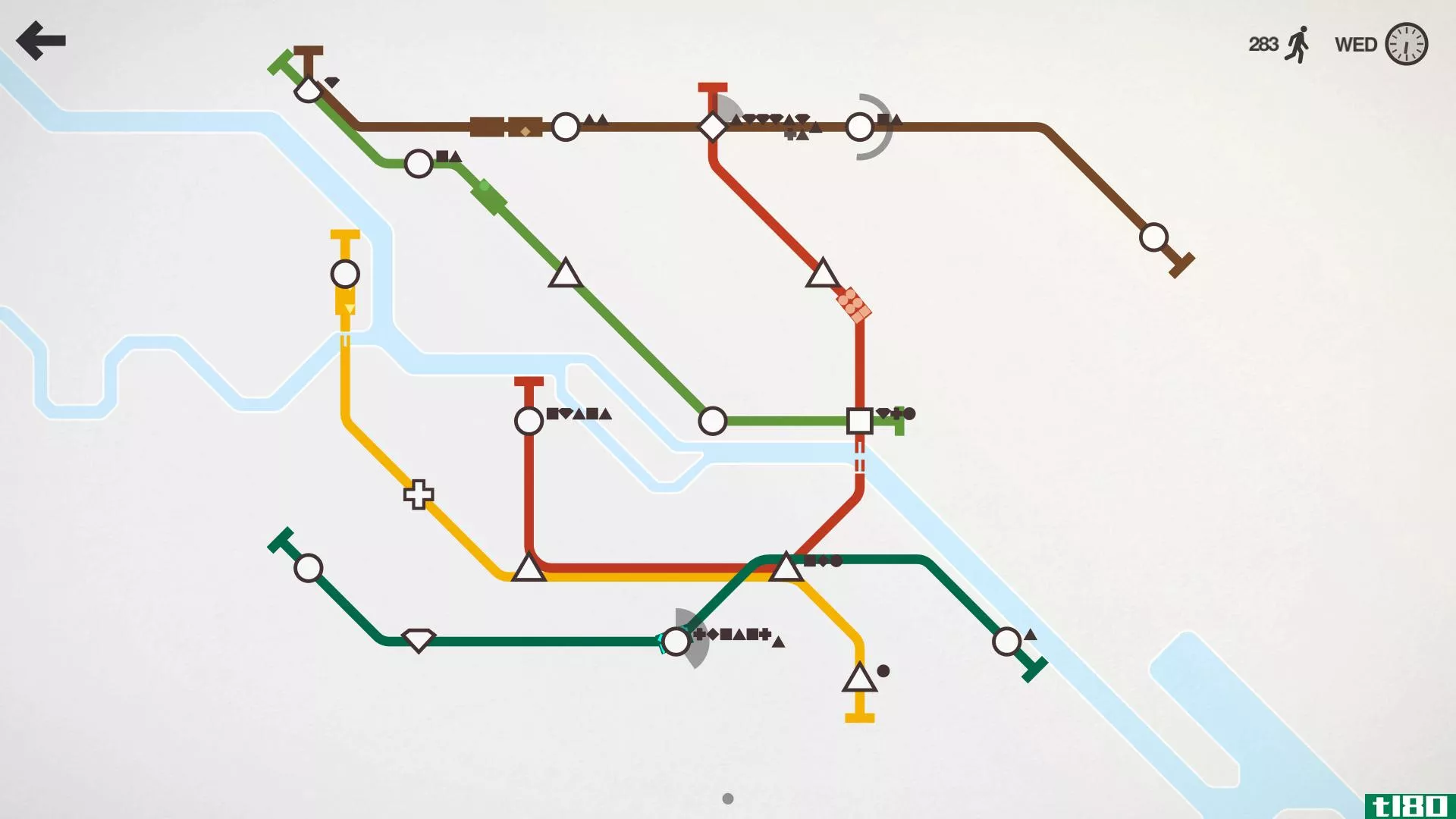 迷你地铁是一个禅宗地铁建设游戏，这是一个完美的适合你的手机