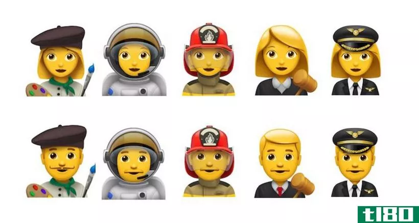 苹果公司提出了新的与工作相关的表情符号，包括宇航员和飞行员