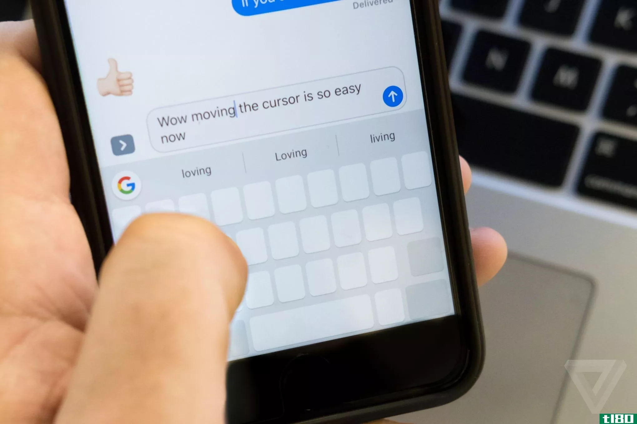 谷歌的iphone键盘刚刚增加了苹果最好的3d触摸技巧之一