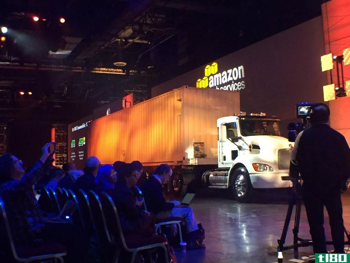 amazon希望使用文本卡车将您的数据发送到云