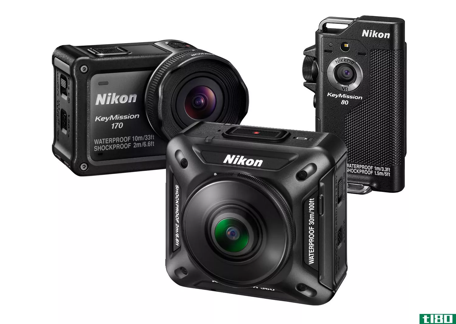 尼康宣布推出一系列坚固耐用的动作相机