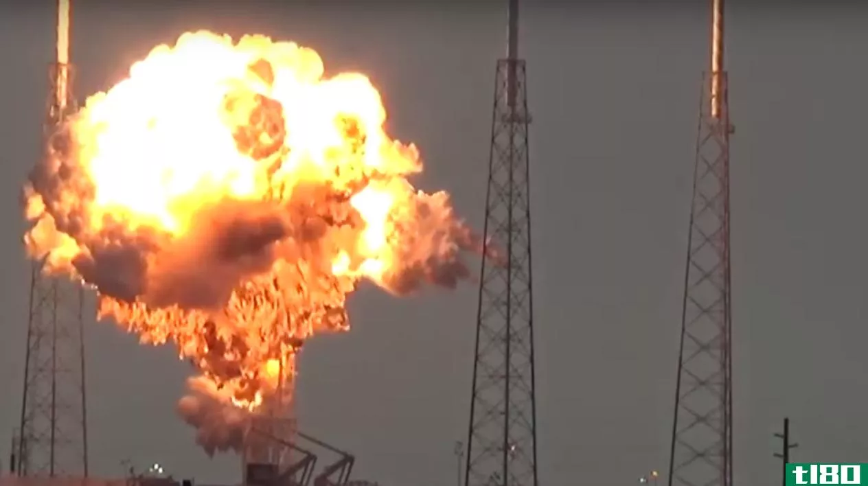 太空X猎鹰9号爆炸可能是由氦系统破裂引起的