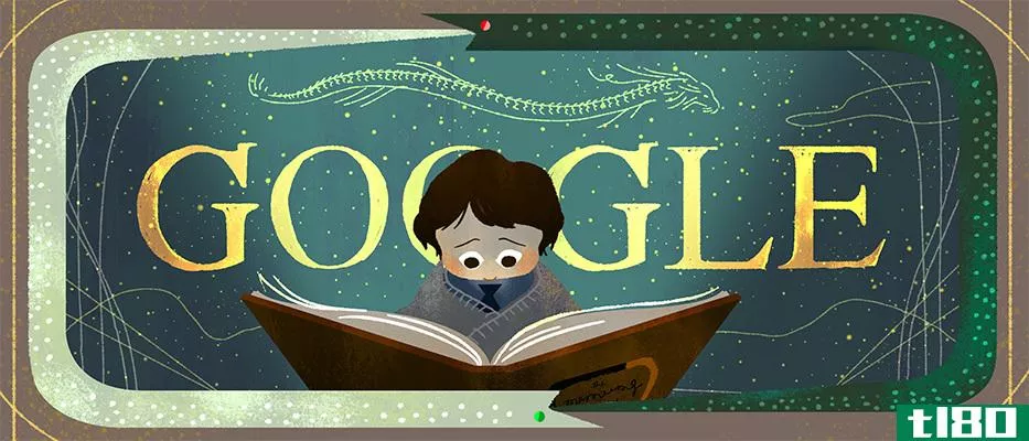 googledoodle庆祝《永不停息的故事》出版37周年