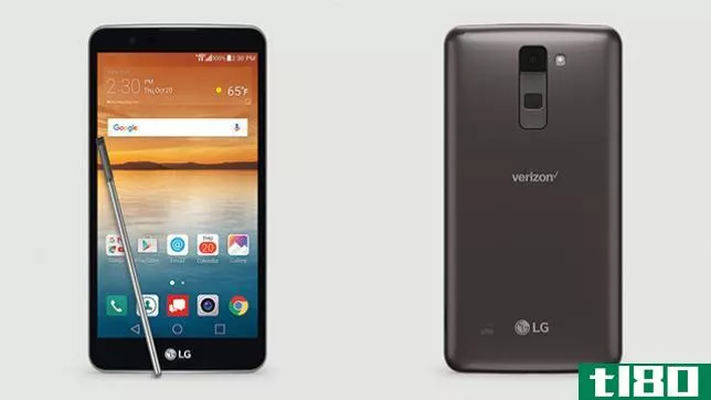 verizon新推出的lg stylo 2V是其首款搭载联发科处理器的手机