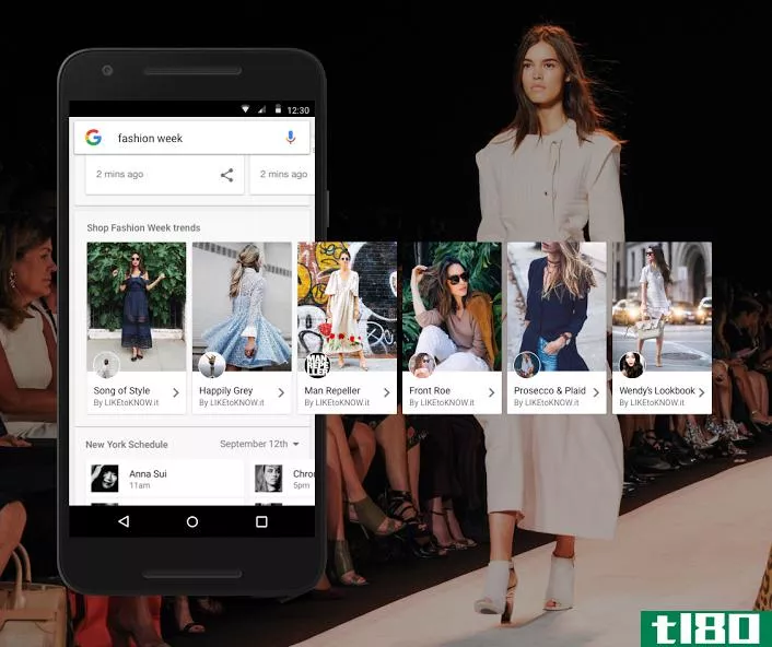谷歌希望你直接从搜索结果中购买衣服