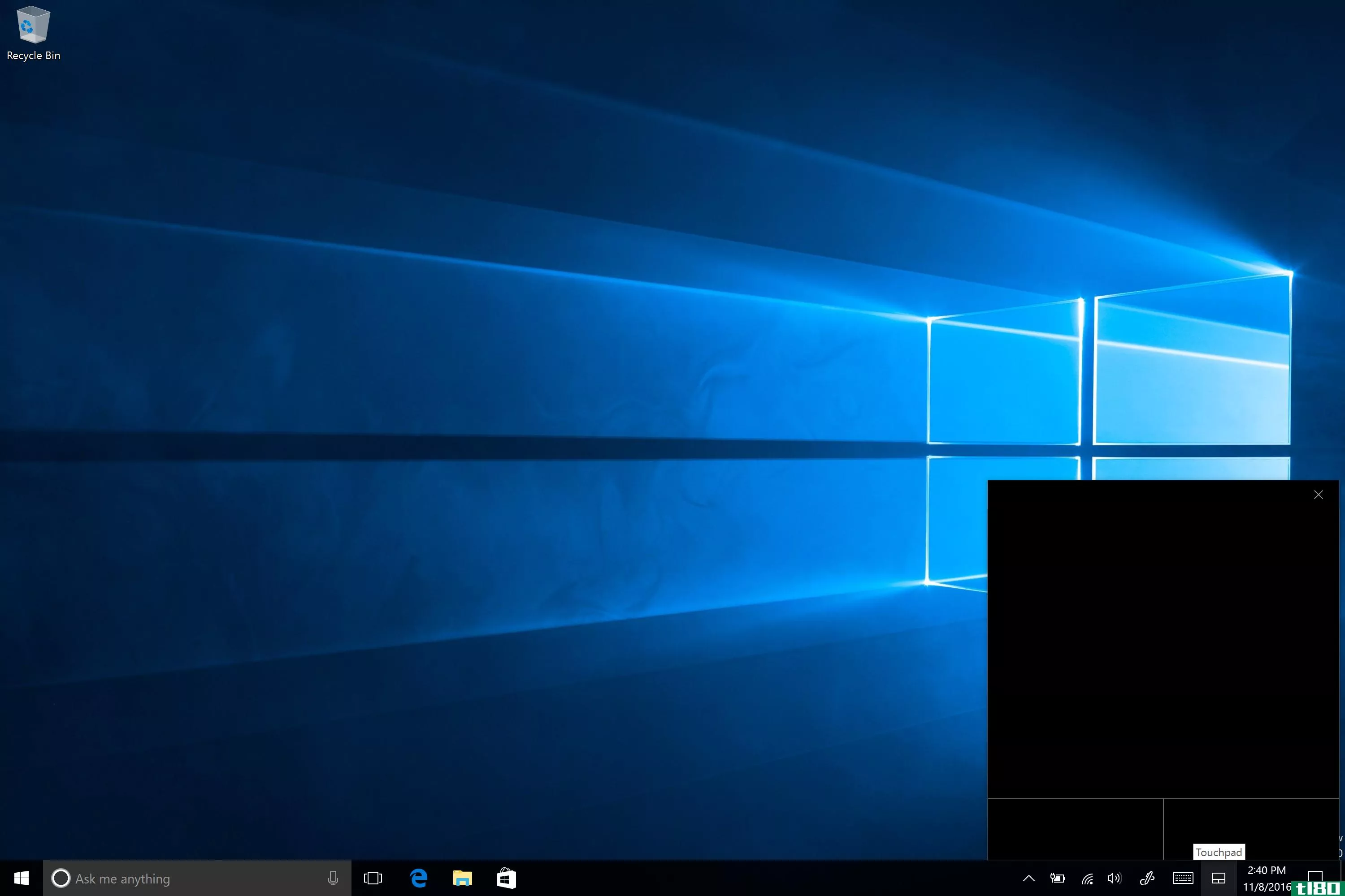 微软正在Windows10中添加一个虚拟触控板