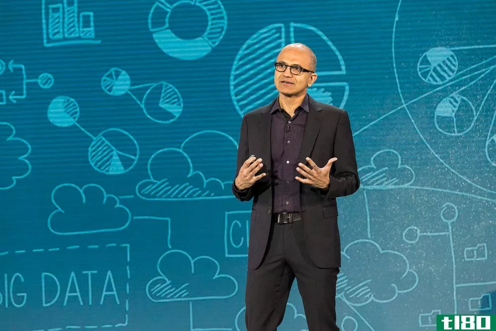 随着云业务的增长，微软的收益也在上升