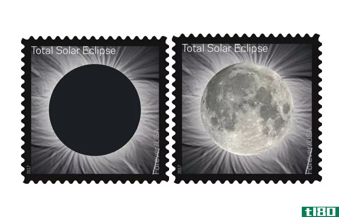 新邮票庆祝即将到来的日食与热反应转变
