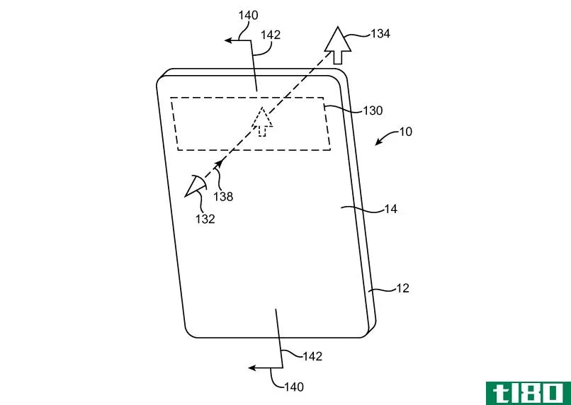 苹果为一款无边框半透明手机申请了带孔屏幕专利