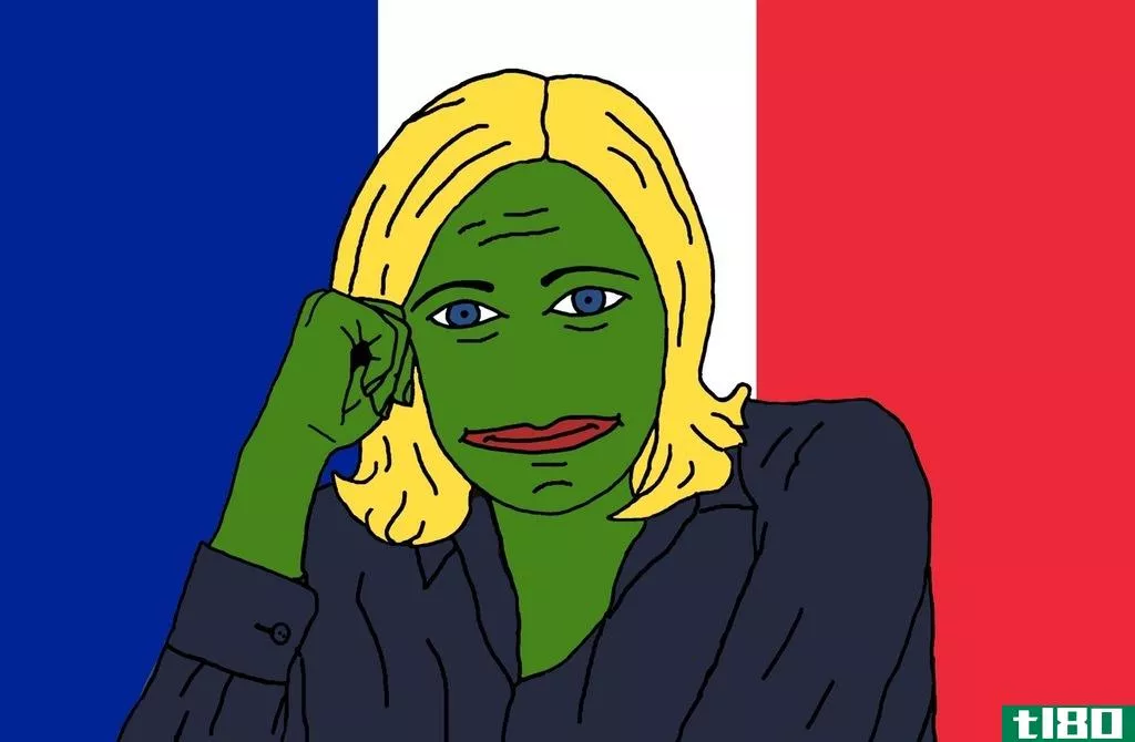法国的极右翼把青蛙佩佩变成了佩佩勒庞
