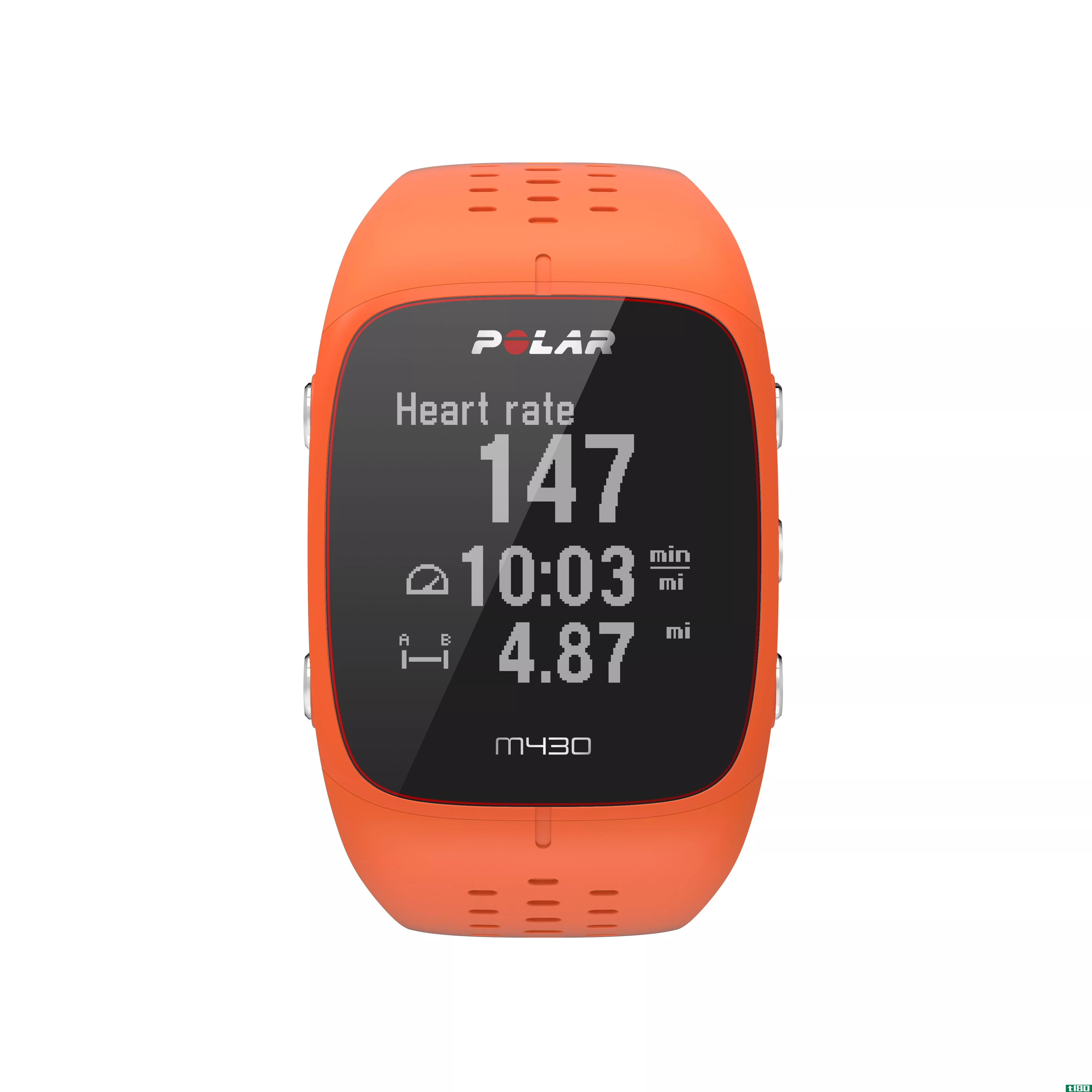 polar新推出的m430旗舰跑步手表具有基于腕表的心率传感器