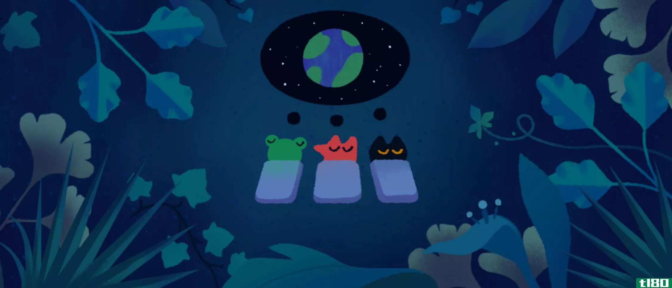 今天的地球日谷歌涂鸦提醒我们要照顾好太阳系中最好的行星