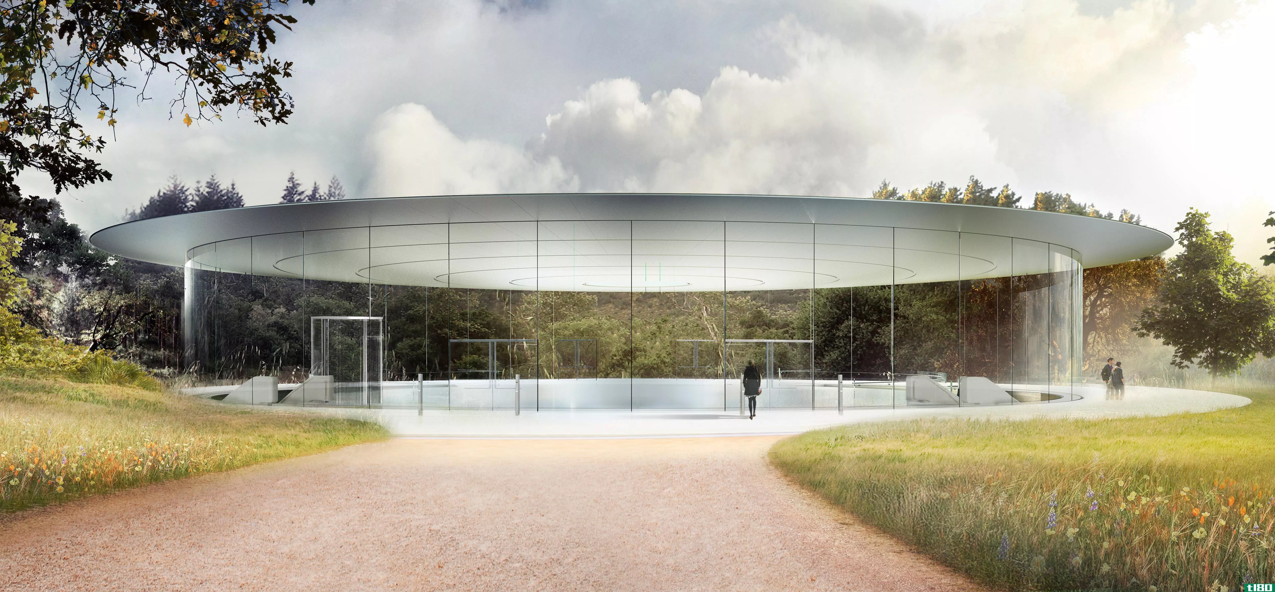 苹果的太空船园区苹果公园将于四月开放