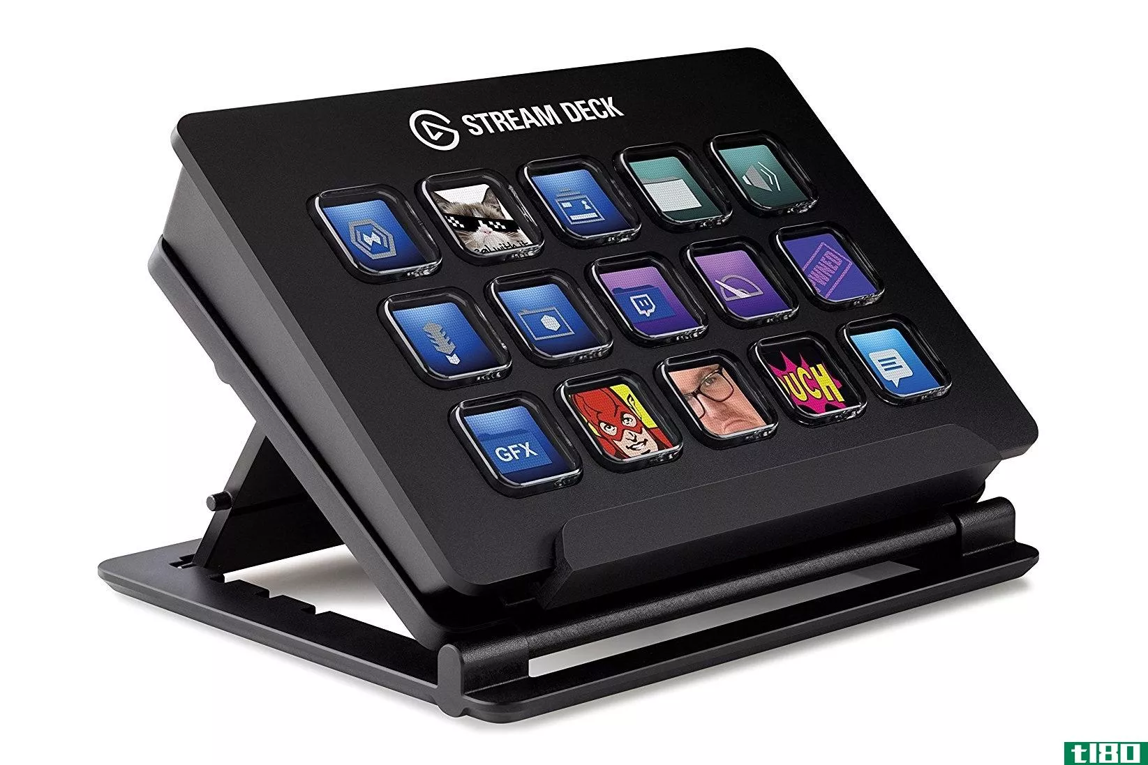 elgato stream deck是一款optimus键盘，用于您的游戏直播流