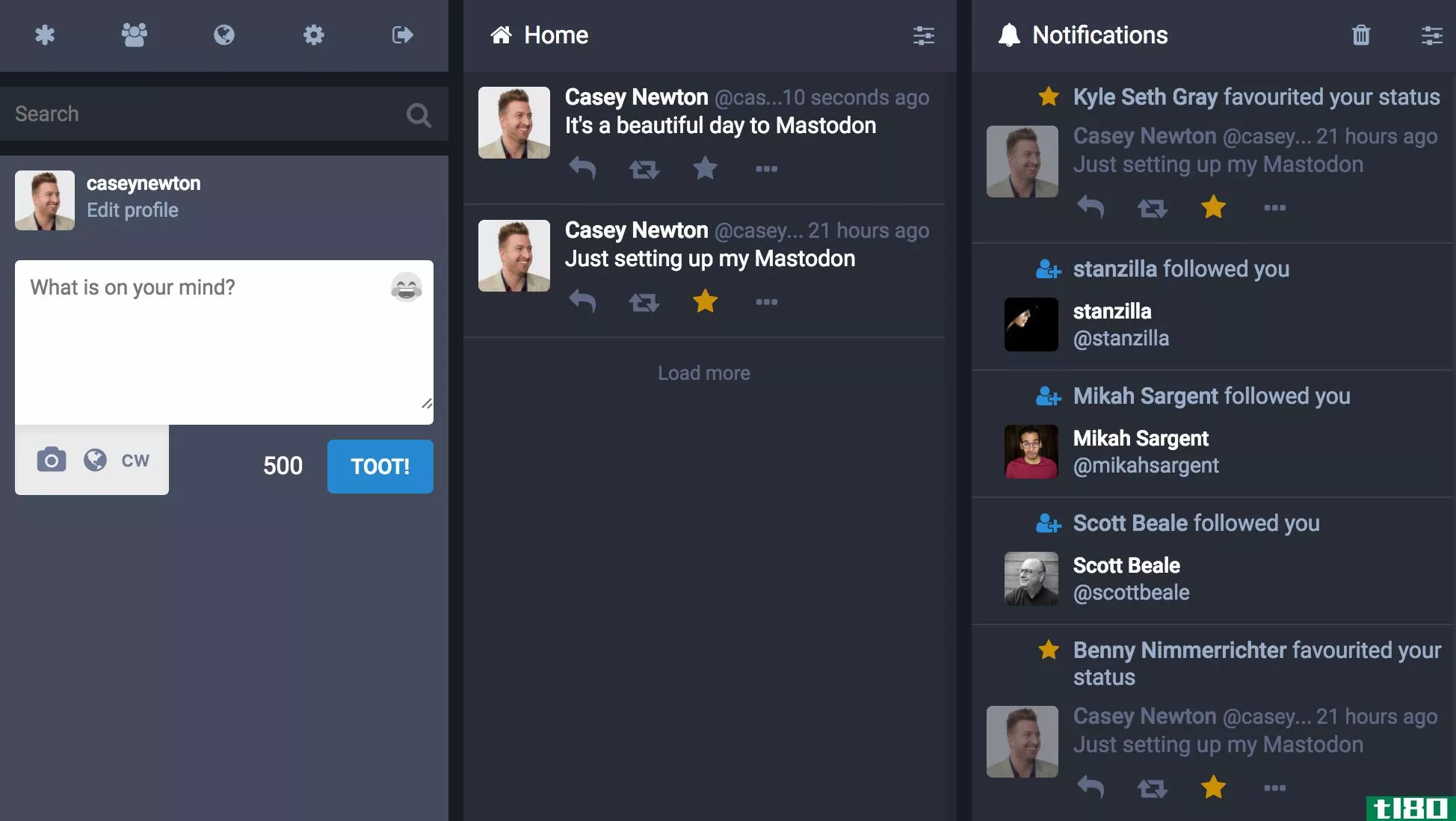 mastodon.social是一个开源的twitter竞争对手，它正在疯狂地增长