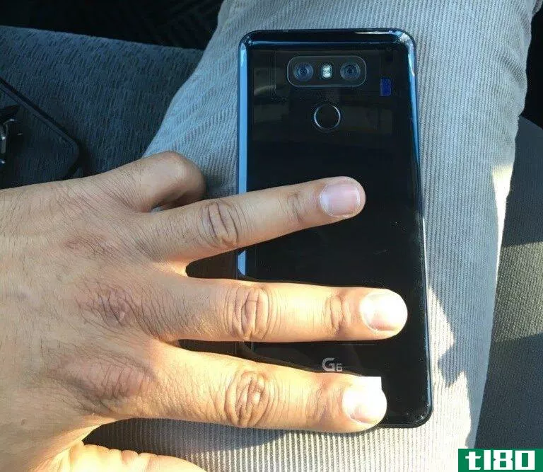 另一个lgg6泄露显示手机的光泽背面