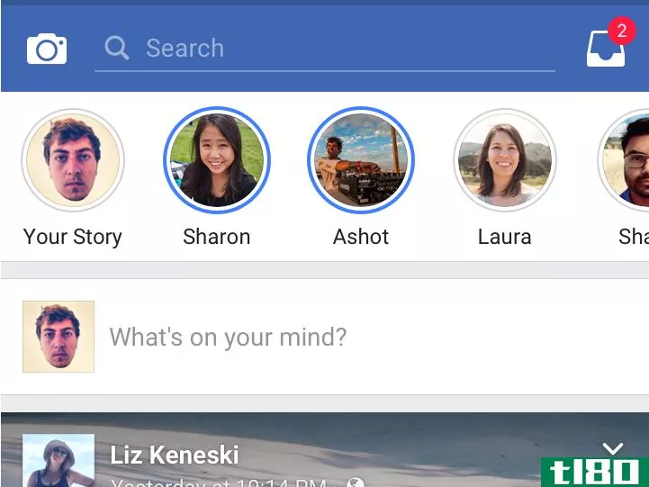 facebook正在将类似snapchat的故事引入其主要移动应用程序
