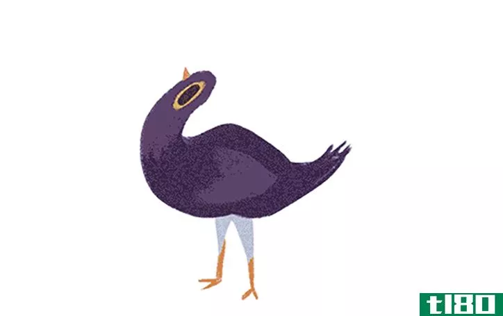 这只非常痛苦的紫色小鸟正在破坏facebook上的对话