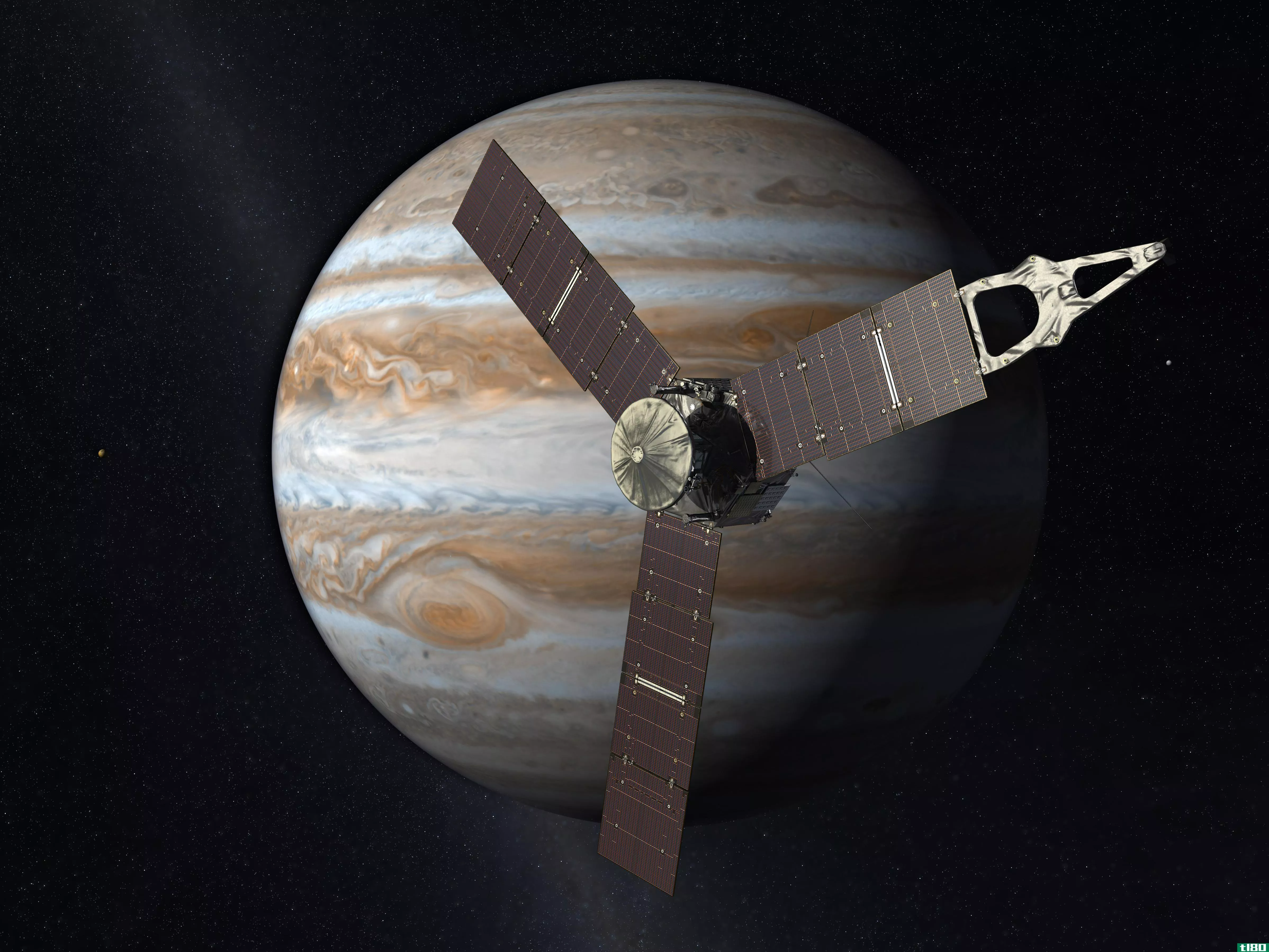 美国宇航局要求公众选择朱诺的下一张木星照片
