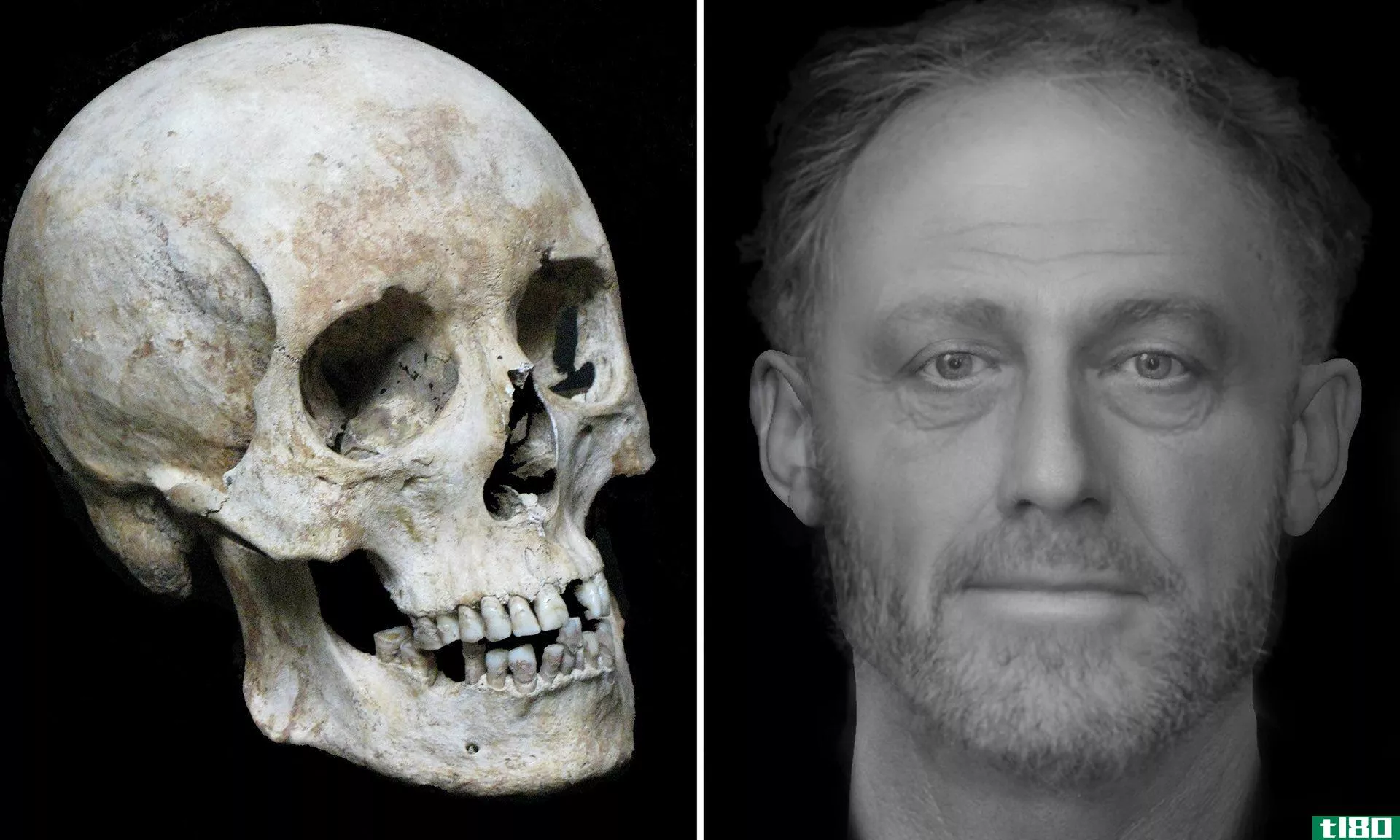 科学家们在700年后重建了中世纪人的脸，他看起来就像詹姆斯·邦德