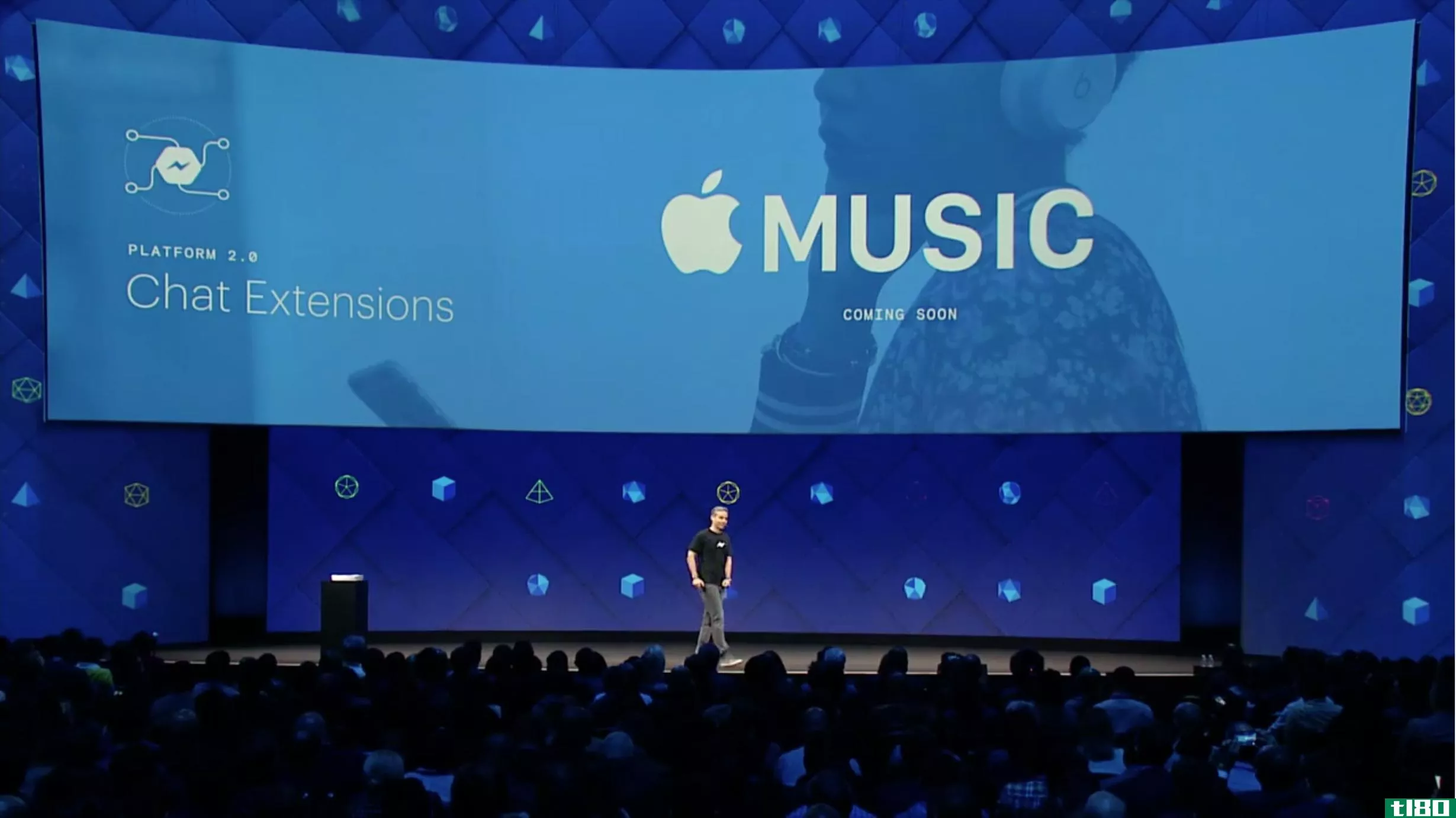 facebook messenger正在获得apple音乐扩展