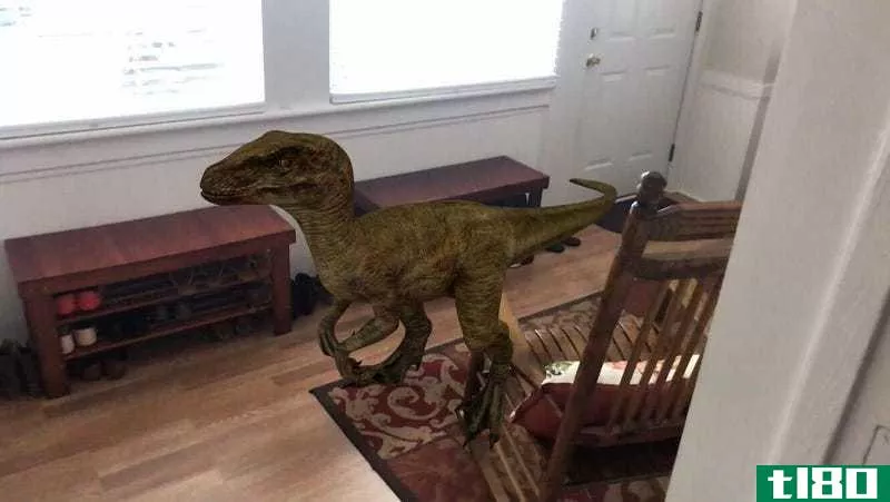 如何在自己家中观看3d恐龙