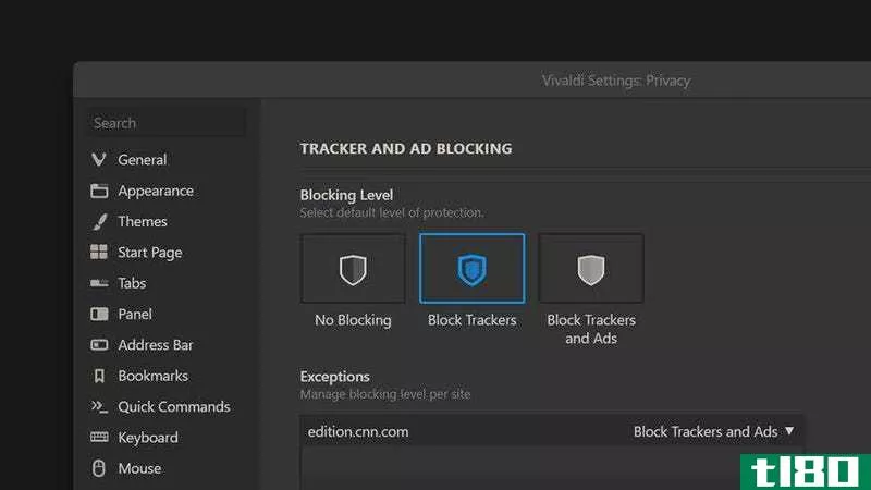 Illustration for article titled Block Ads and Tracking With Vivaldi&#39;s New Built-In Browser Settings